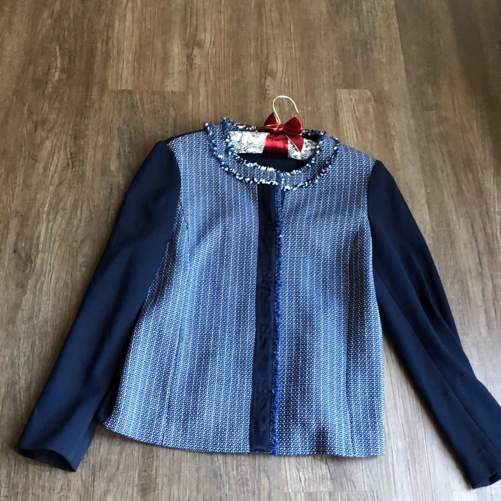 Trussardi Jeans tweed jacket